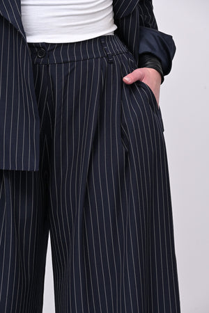 Tailleur gessato uomo - Blu
