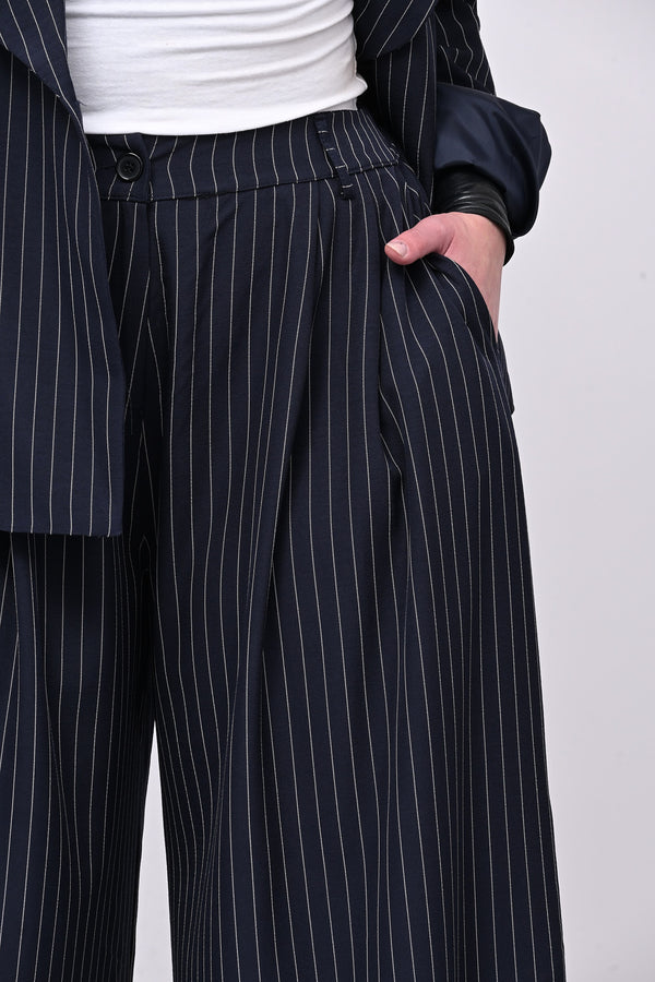 Tailleur gessato uomo - Blu