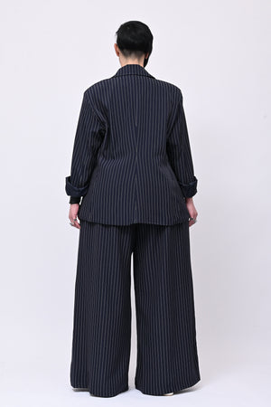 Tailleur gessato uomo - Blu