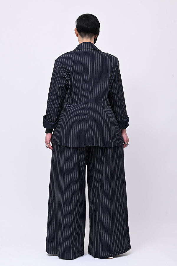 Tailleur gessato uomo - Blu
