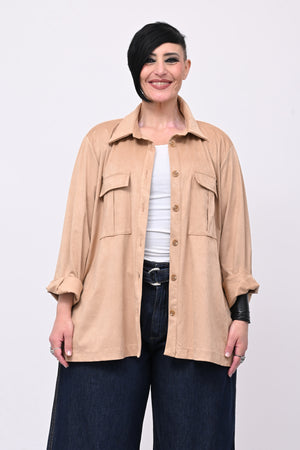 Camicia dainetto - Cognac