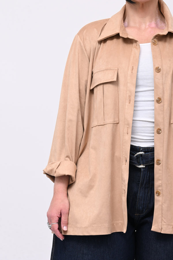Camicia dainetto - Cognac