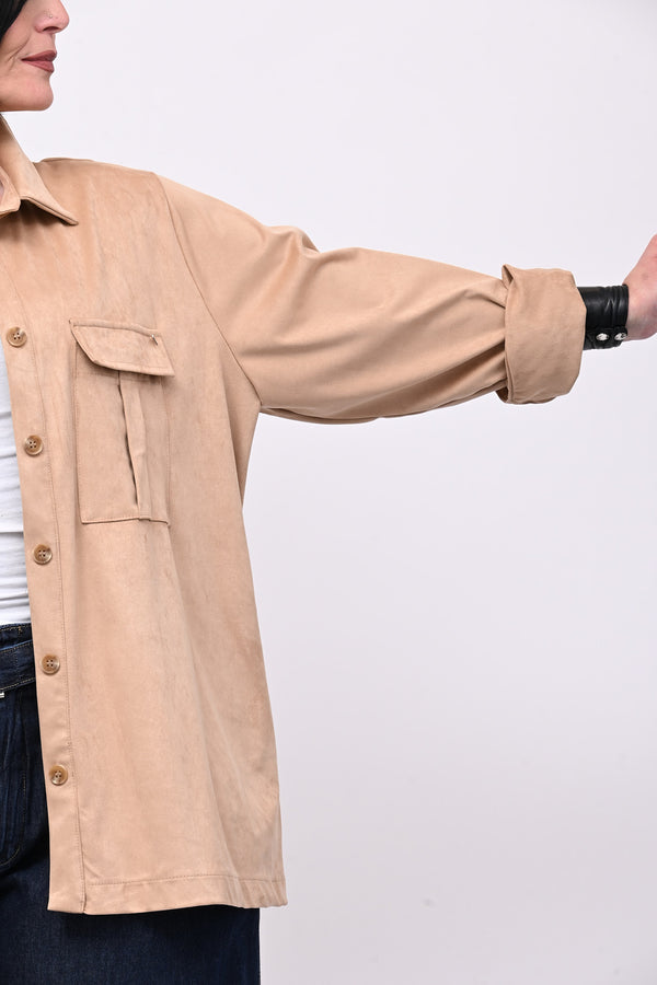 Camicia dainetto - Cognac