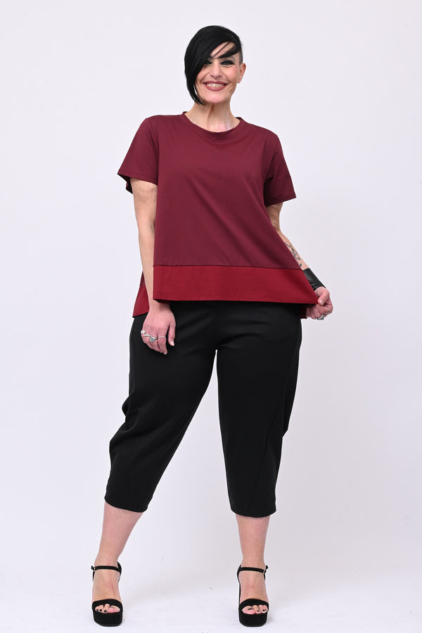 Maglia svasata con bordo - India