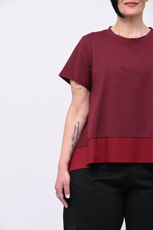 Maglia svasata con bordo - India