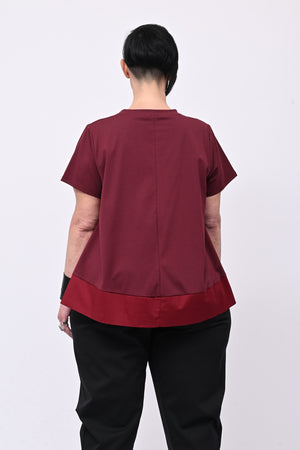 Maglia svasata con bordo - India