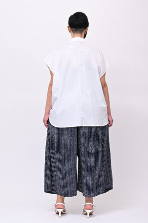 Camicia maxi bottoni - Bianco