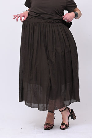 Abito t-shirt crop - Moro