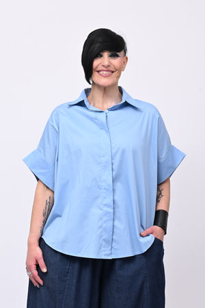 Camicia cotone stodata - Oxford