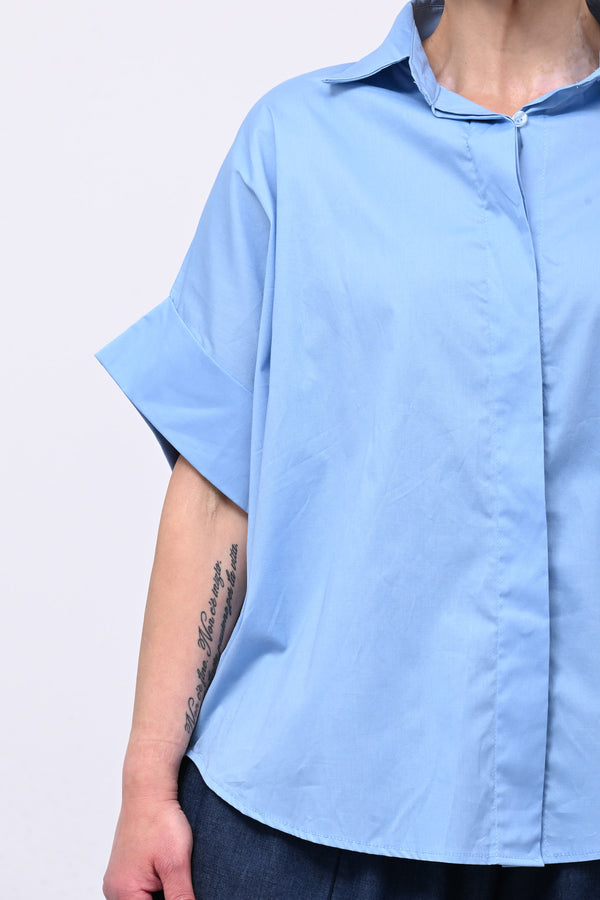 Camicia cotone stodata - Oxford