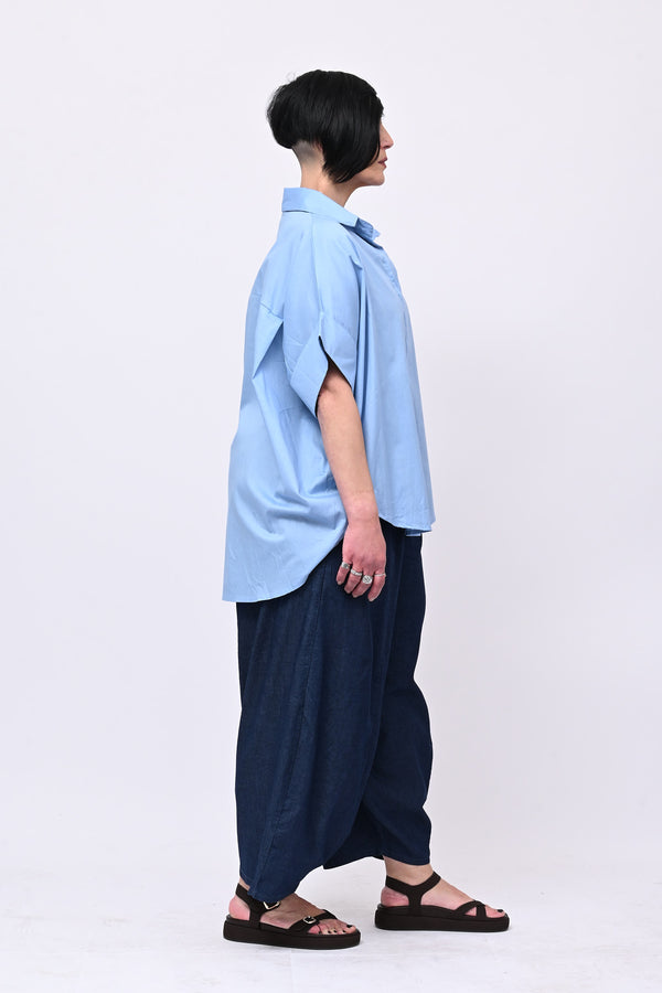 Camicia cotone stodata - Oxford