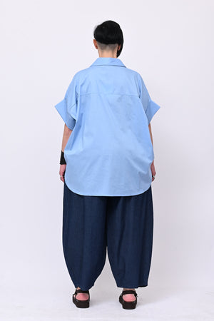 Camicia cotone stodata - Oxford