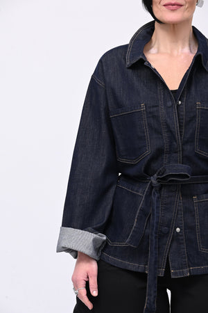 Sahariana jeans - Jeans scuro