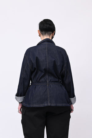 Sahariana jeans - Jeans scuro