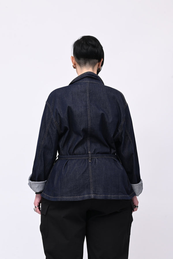 Sahariana jeans - Jeans scuro