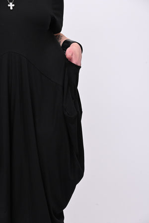 Jumpsuit tasconi over - Nero