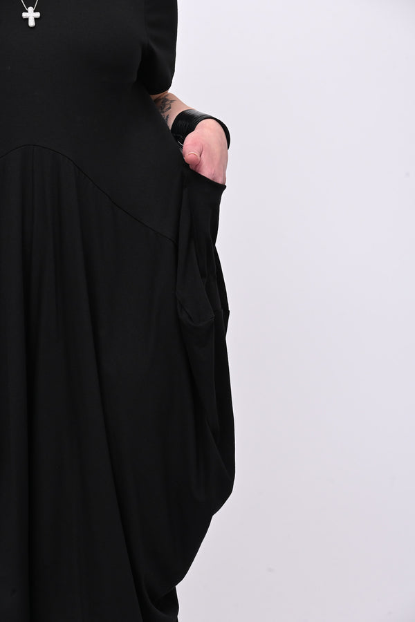 Jumpsuit tasconi over - Nero