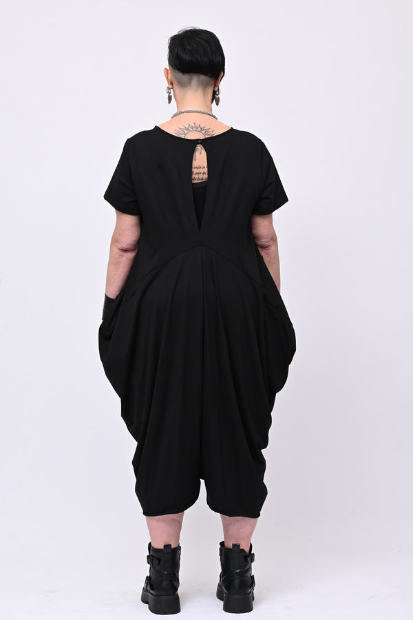 Jumpsuit tasconi over - Nero
