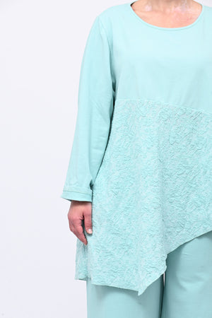 Completo felpa spugna - Menta