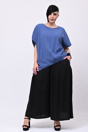 Maglia punta asimmetrica - Polvere