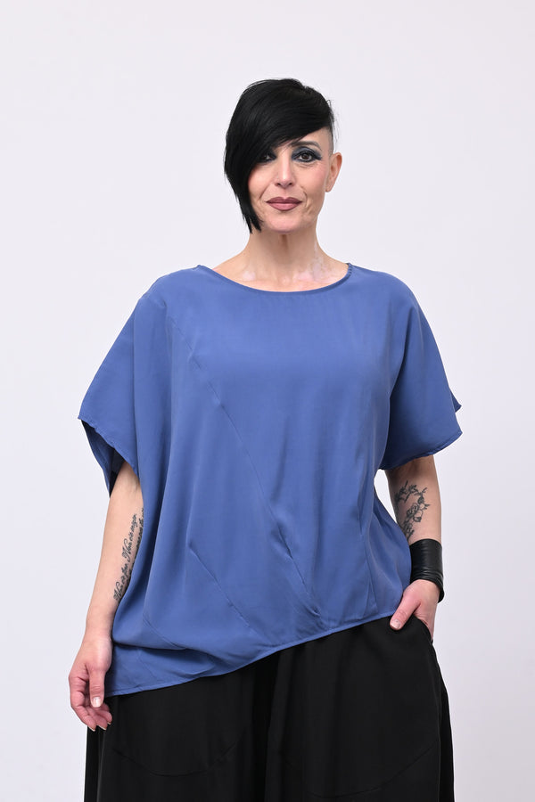 Maglia punta asimmetrica - Polvere