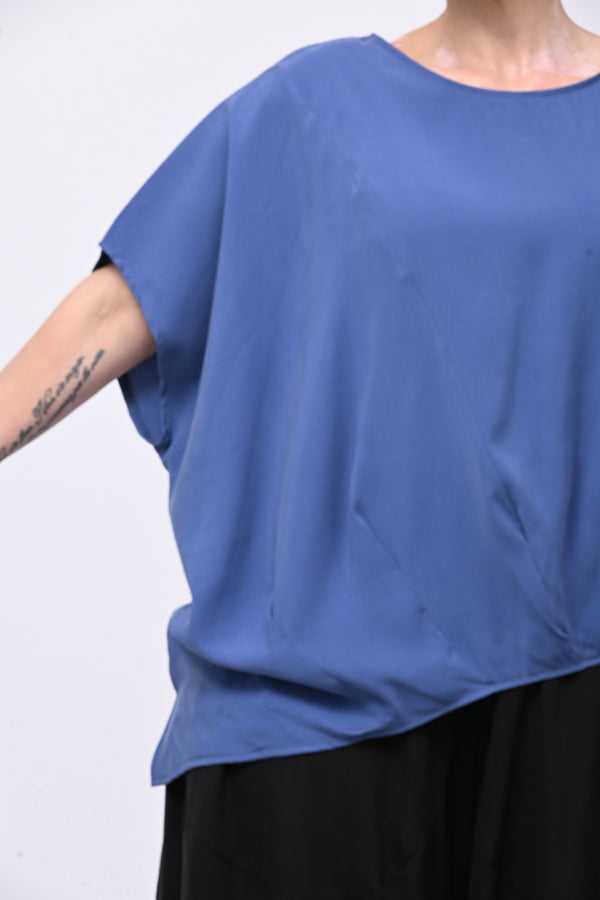 Maglia punta asimmetrica - Polvere