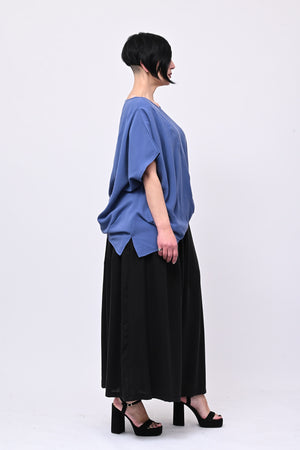 Maglia punta asimmetrica - Polvere