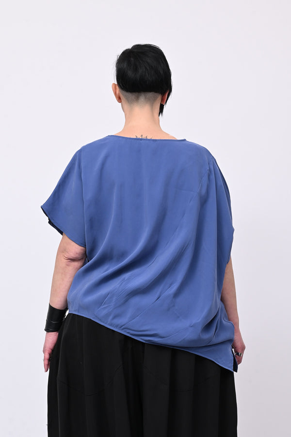 Maglia punta asimmetrica - Polvere