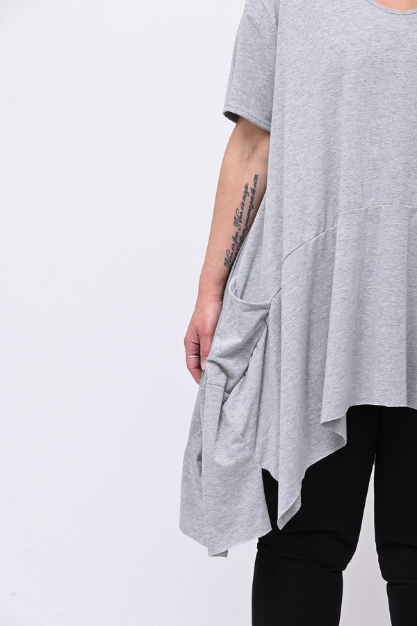 Maximaglia punte tasche - Grigio
