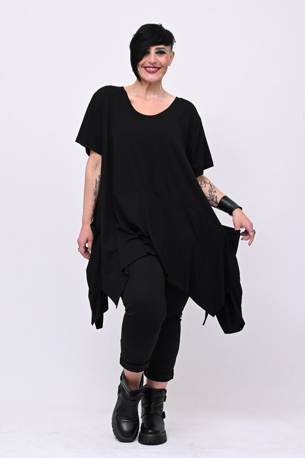 Maximaglia punte tasche - Nero