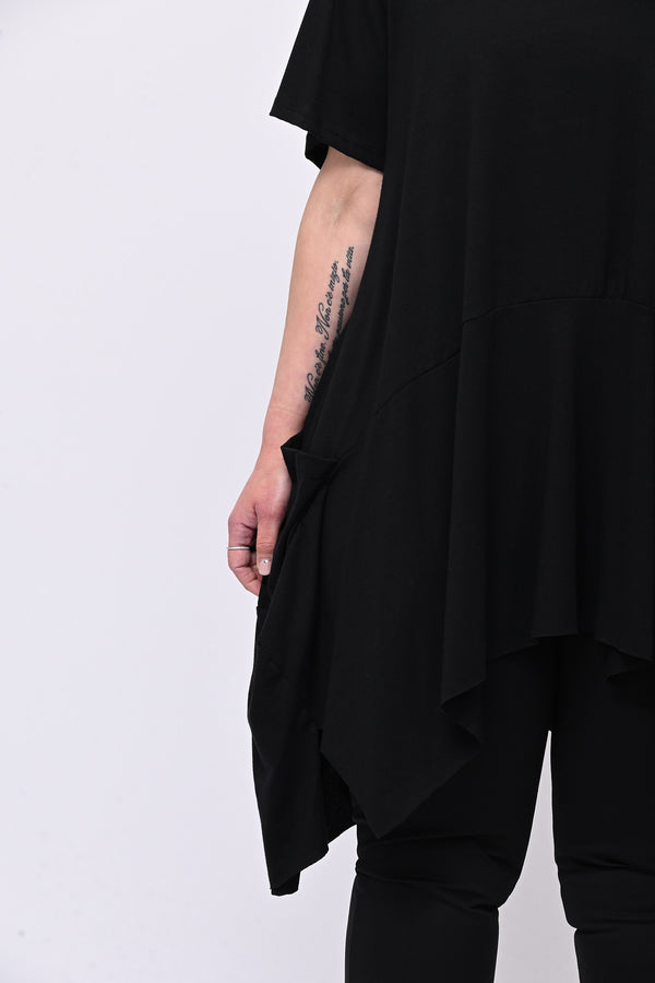 Maximaglia punte tasche - Nero