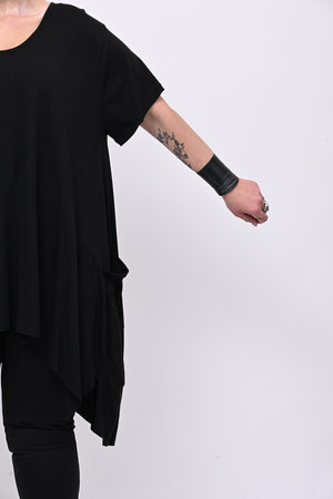 Maximaglia punte tasche - Nero
