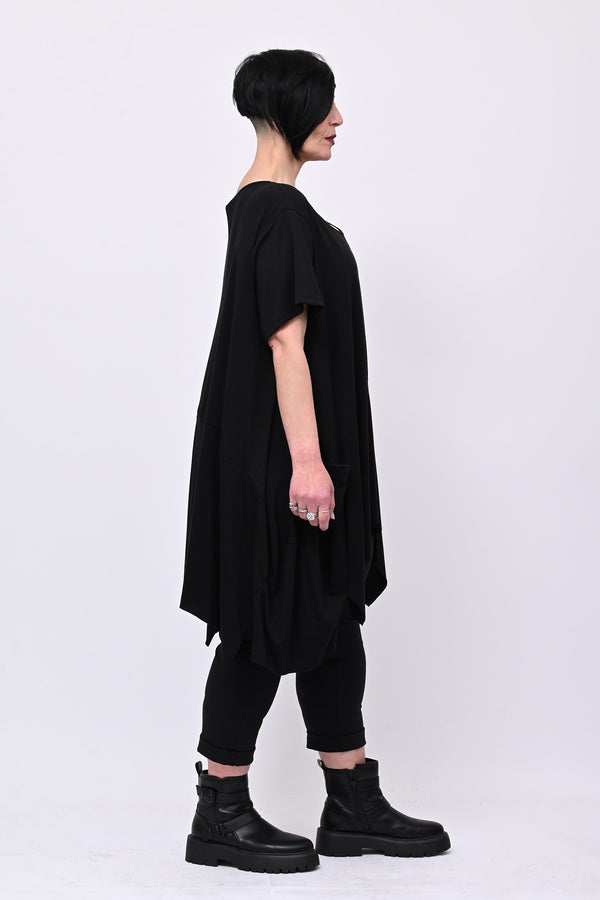 Maximaglia punte tasche - Nero