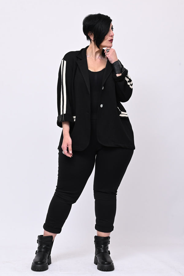 Giacca felpa sport - Nero