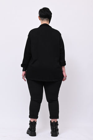 Giacca felpa sport - Nero