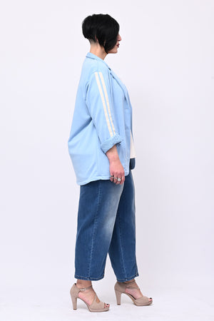Giacca felpa sport - Cielo