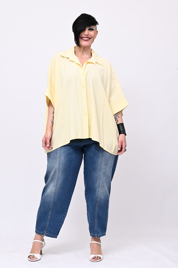 Camicia effetto seta - Mimosa