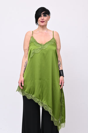 Maxi top punte - Verde mela