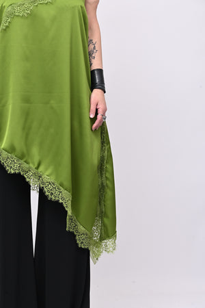 Maxi top punte - Verde mela