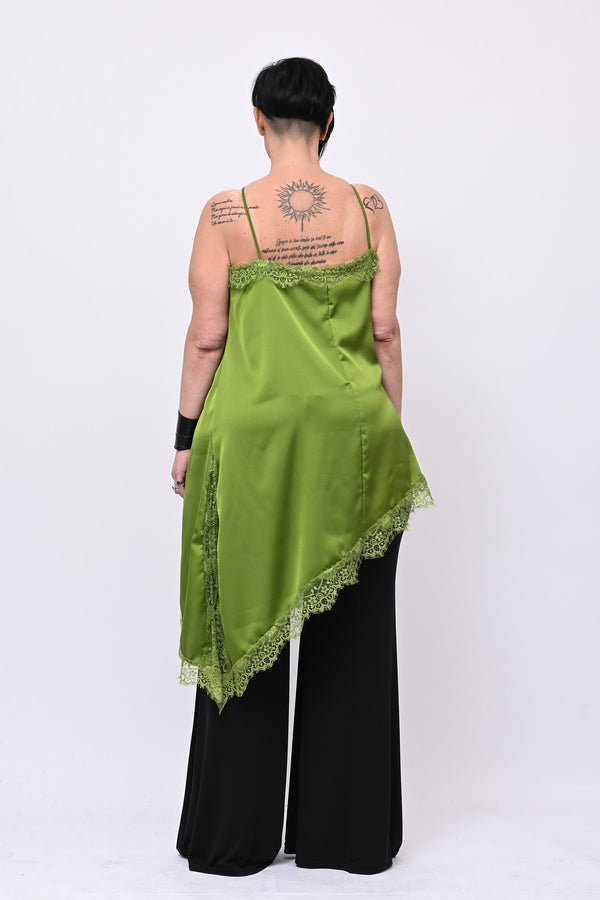 Maxi top punte - Verde mela