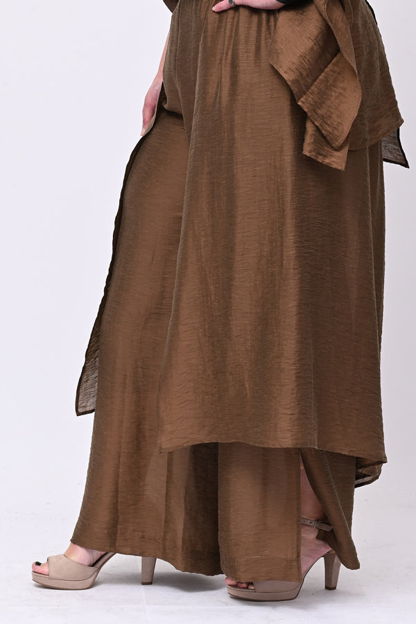 Pantalone doppio pannello - Cioccolato