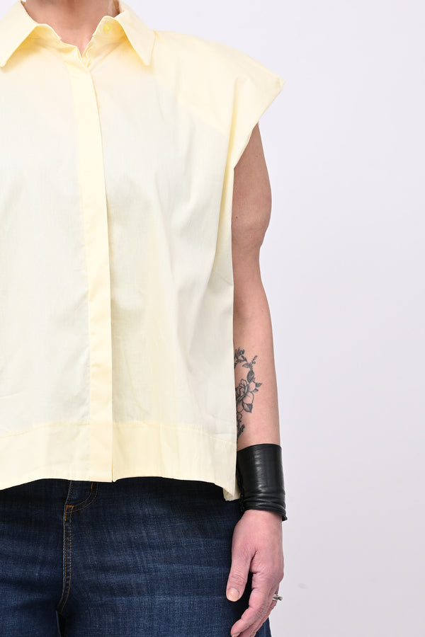 Camicia spalla arricciata - Mimosa