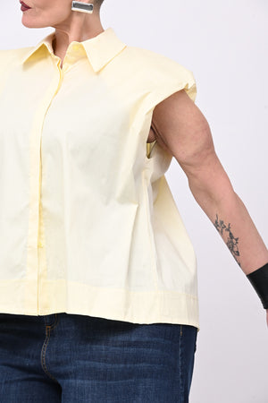 Camicia spalla arricciata - Mimosa