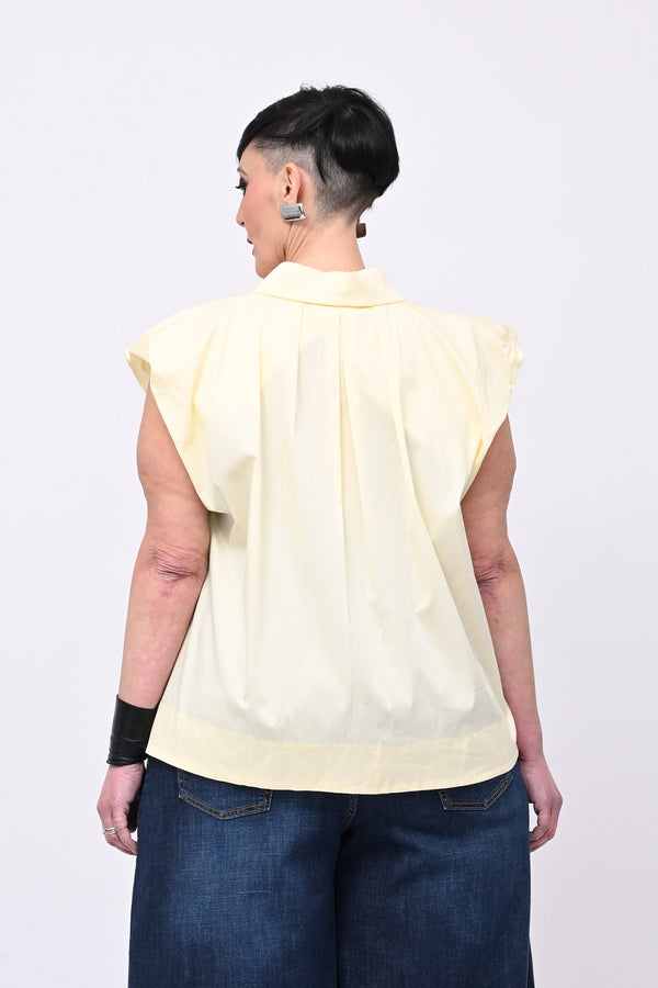 Camicia spalla arricciata - Mimosa