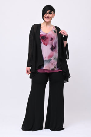 Top voilè balza fantasia - Cipolla