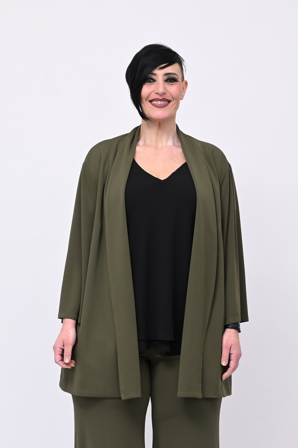 Giacca Jersey - Verde militare