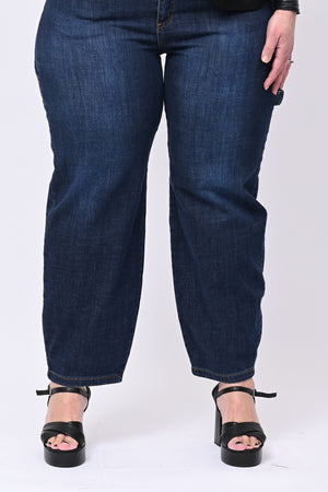 Jeans balloon lavoro - Blu scuro