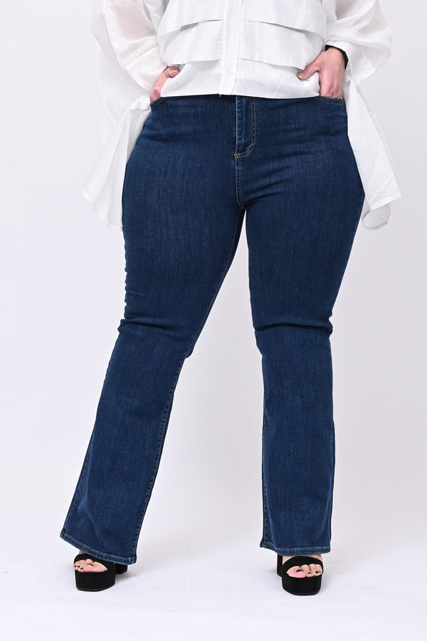 Jeans stretch zampa - Blue jeans