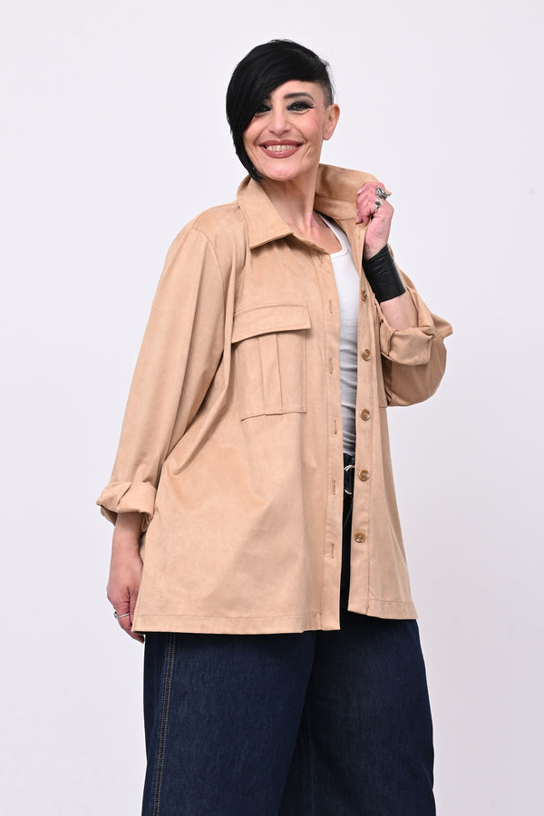 Camicia dainetto - Cognac