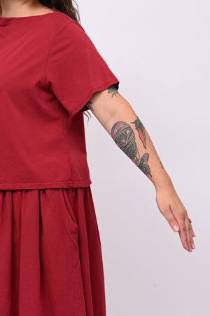 Abito t-shirt crop - India